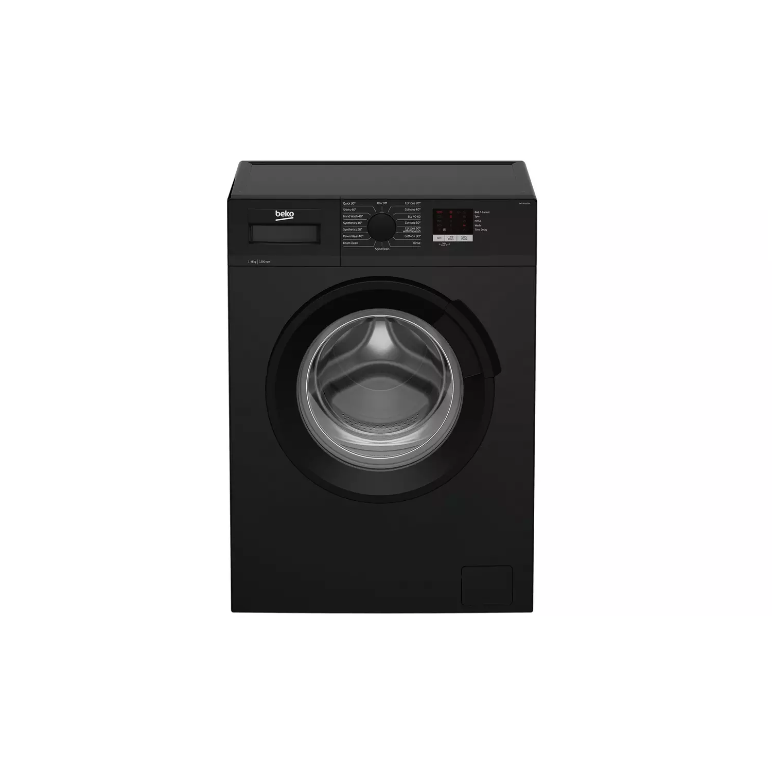 Beko WTL82051B 8KG 1200 Spin Washing Machine – Black