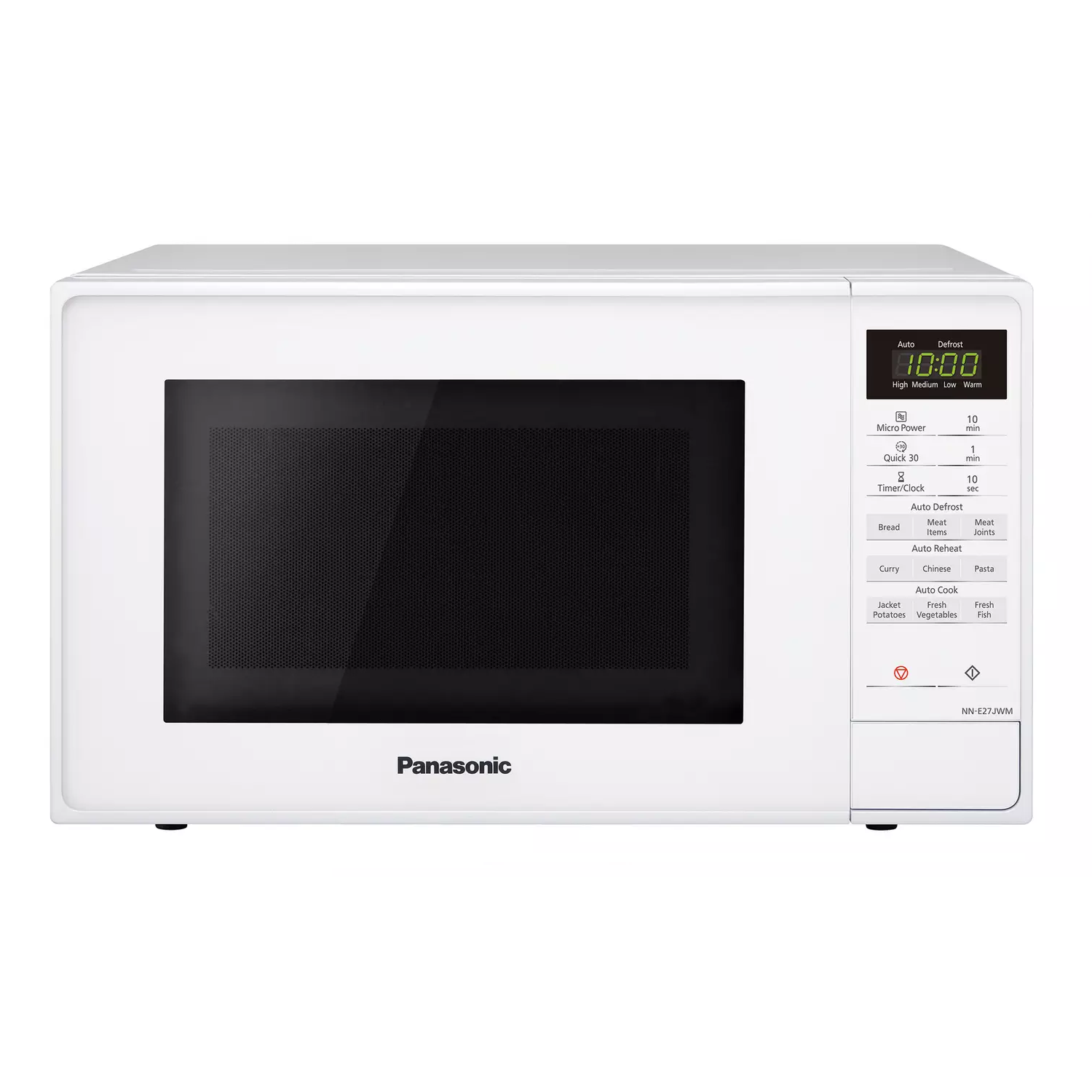 Panasonic 800W Standard 20L Microwave NN-E27JWMBPQ – White