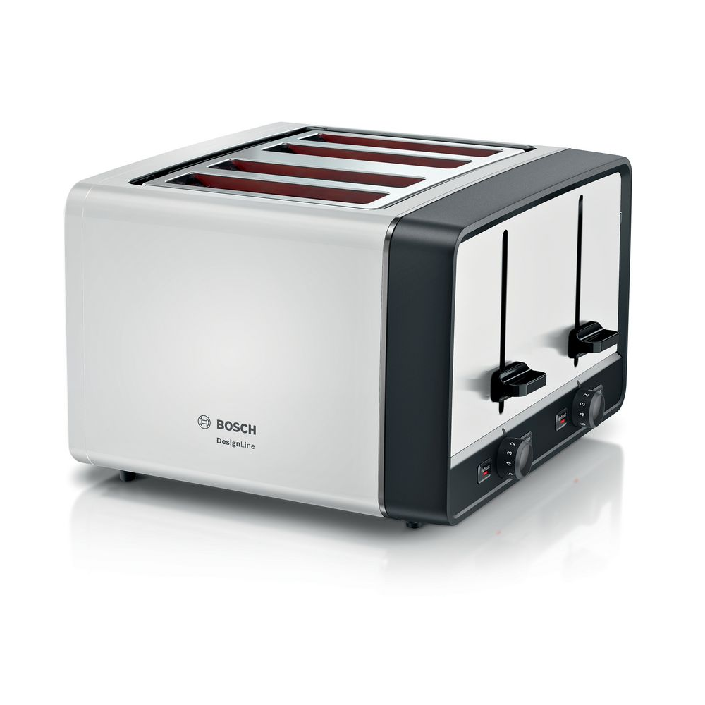 BOSCH DesignLine TAT5P441GB 4-Slice Toaster
