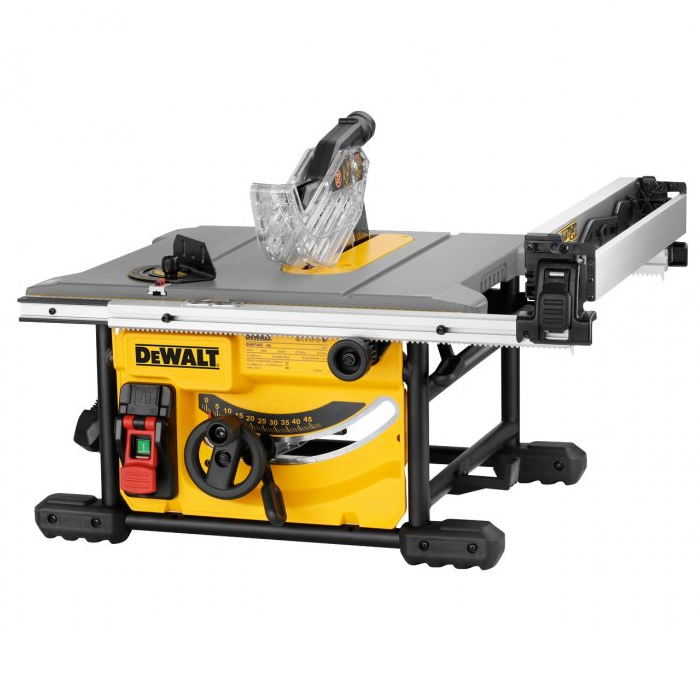 Dewalt dwe7485-gb 240v 210mm 1850w compact table saw