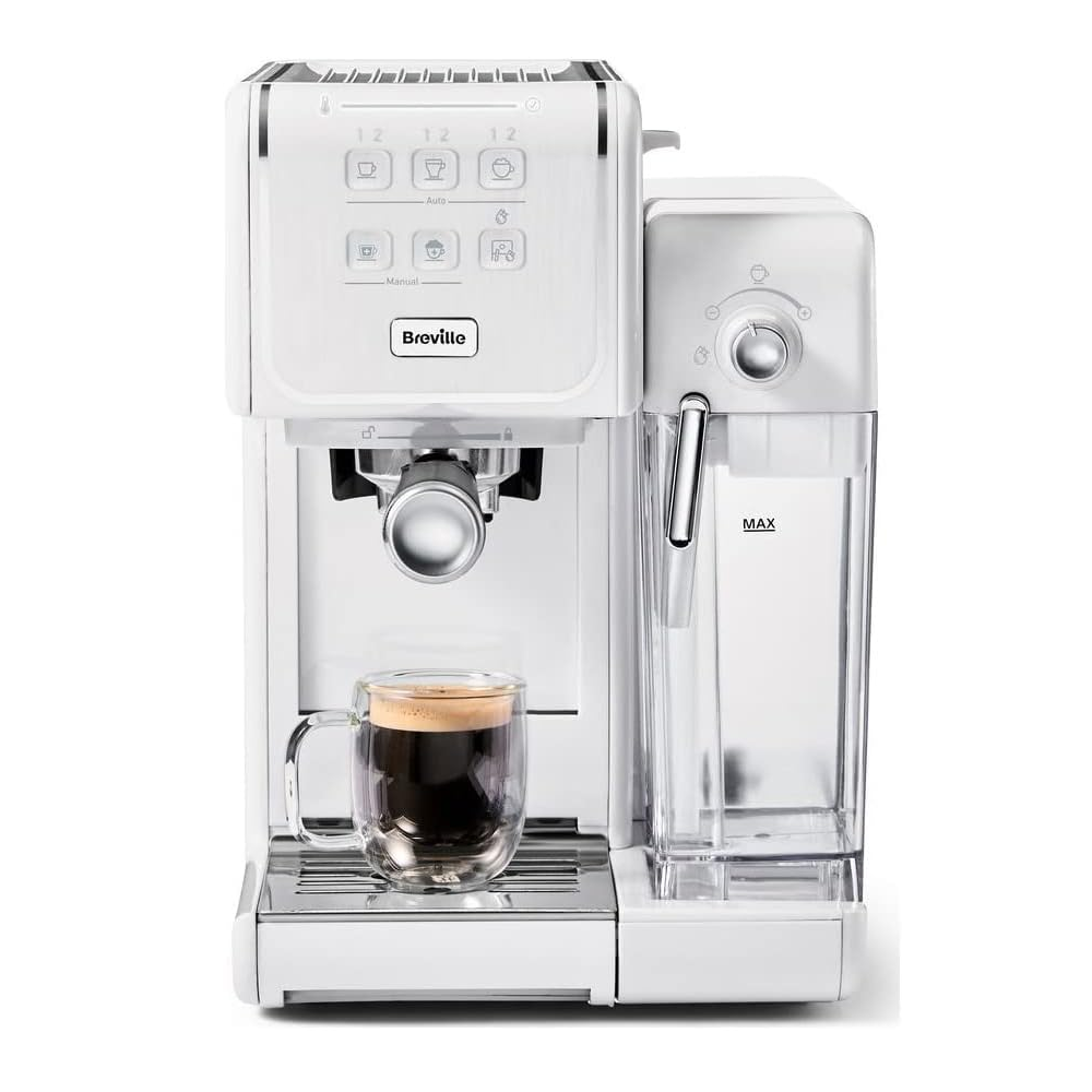 BREVILLE One-Touch CoffeeHouse II VCF147 Coffee Machine – White