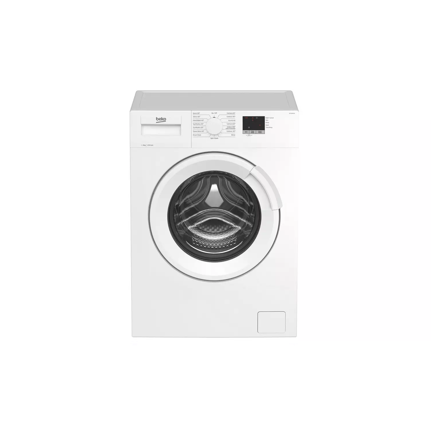 Beko WTL82051W 8KG 1200 Spin Washing Machine