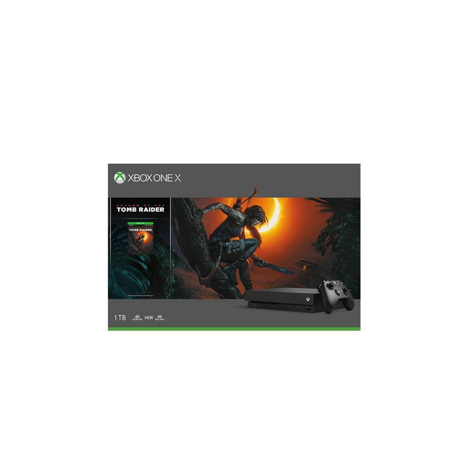 Microsoft Xbox One X 1TB – Shadow of the Tomb Raider